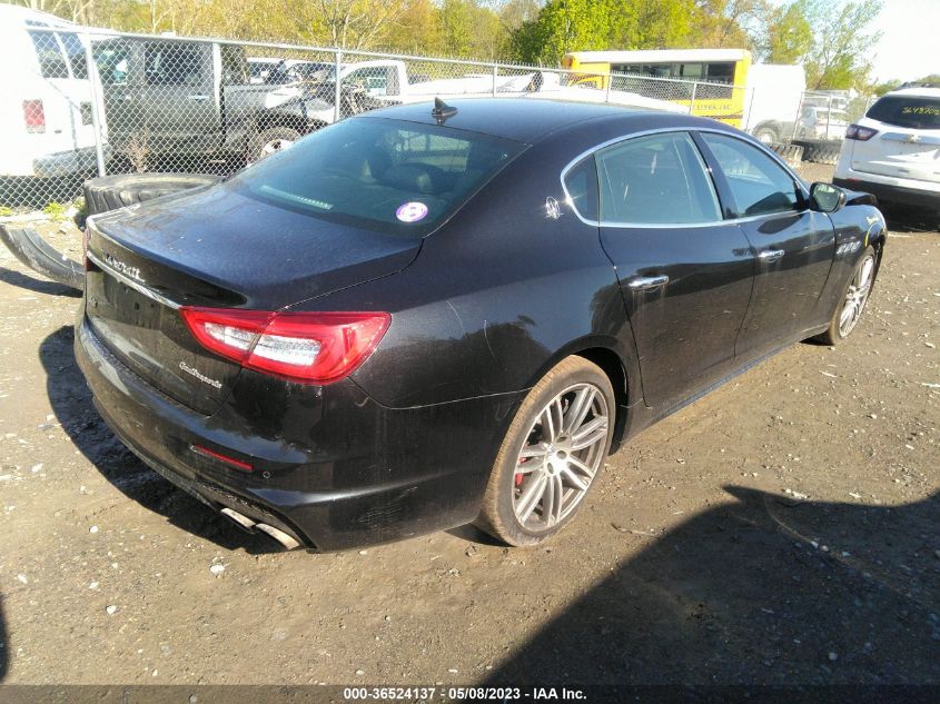 2017 MASERATI QUATTROPORTE S Q4 GRANSPORT ZAM56RRS9H1225046