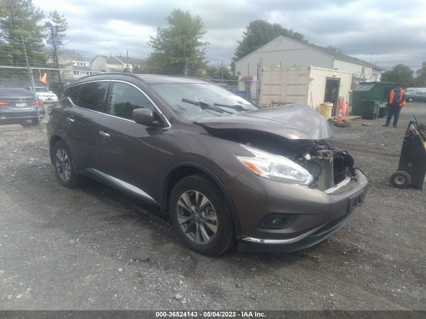 2016 NISSAN MURANO S/SV/SL/PLATINUM - 5N1AZ2MH9GN124055
