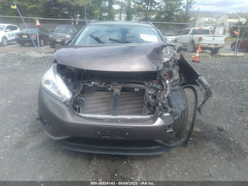 2016 NISSAN MURANO S/SV/SL/PLATINUM - 5N1AZ2MH9GN124055