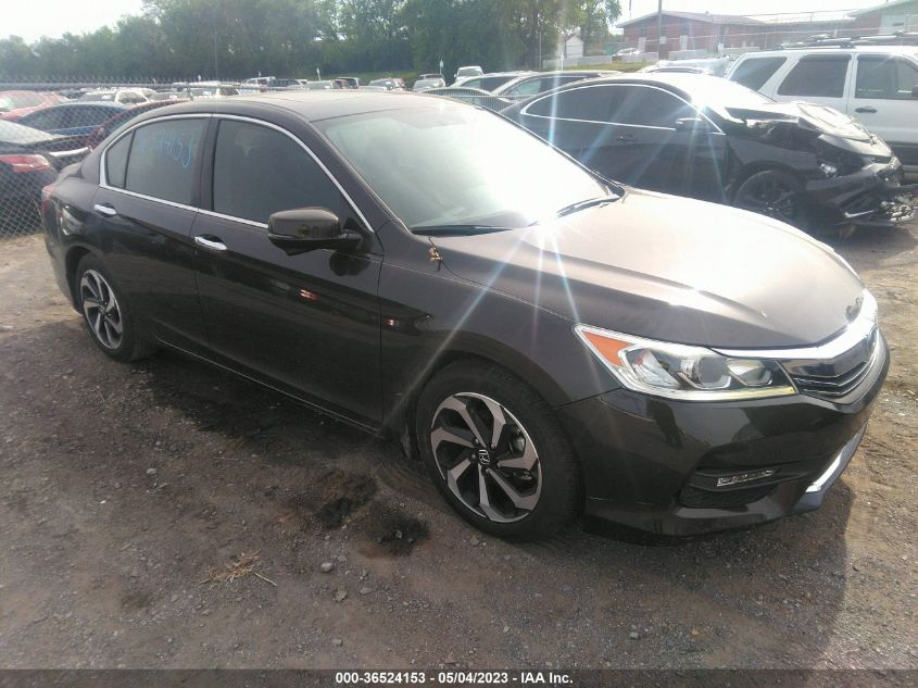 2016 HONDA ACCORD SEDAN EX - 1HGCR2F74GA011012