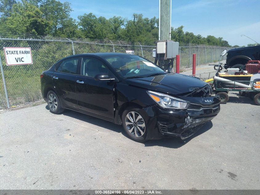 2022 KIA RIO S - 3KPA24AD2NE504796