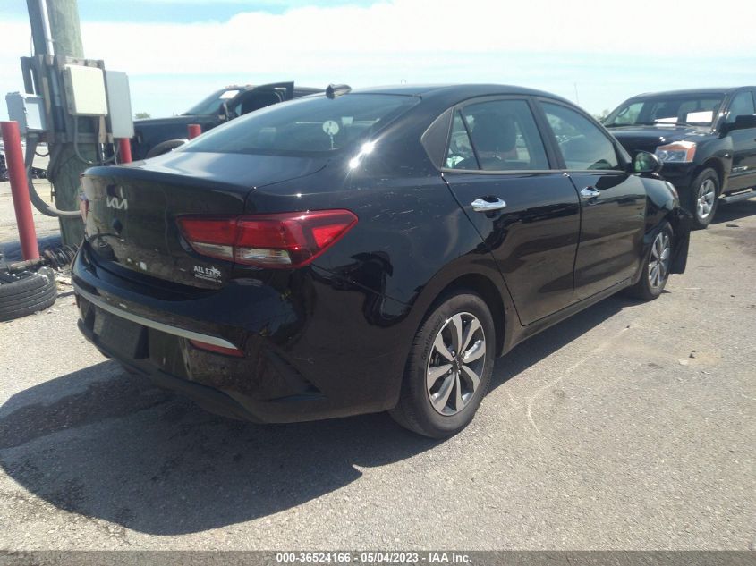 2022 KIA RIO S - 3KPA24AD2NE504796
