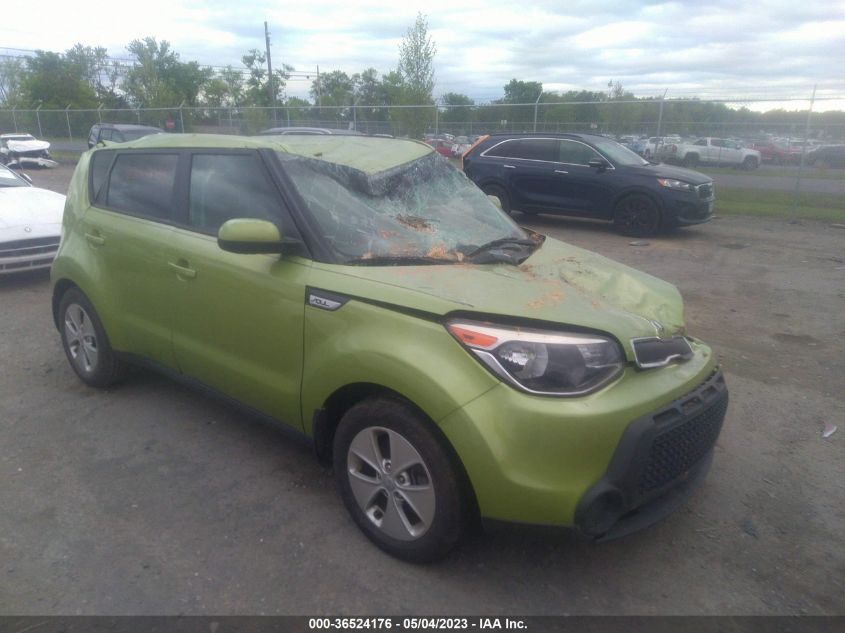 2015 KIA SOUL BASE - KNDJN2A29F7779657