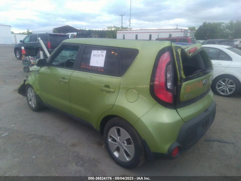 2015 KIA SOUL BASE - KNDJN2A29F7779657