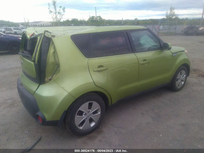 2015 KIA SOUL BASE - KNDJN2A29F7779657