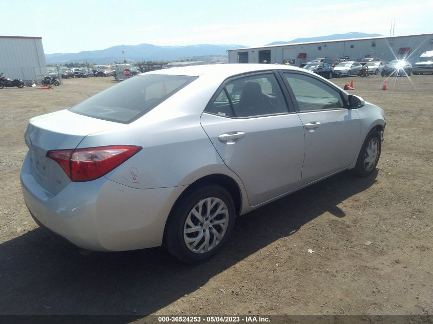 2018 TOYOTA COROLLA LE - 2T1BURHE7JC105238