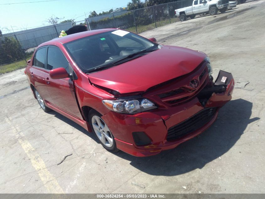 2013 TOYOTA COROLLA L/LE/S - 2T1BU4EE4DC108349