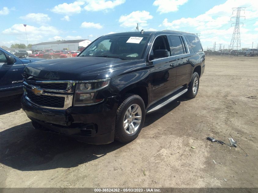 2015 CHEVROLET SUBURBAN LT - 1GNSCJKC2FR159563