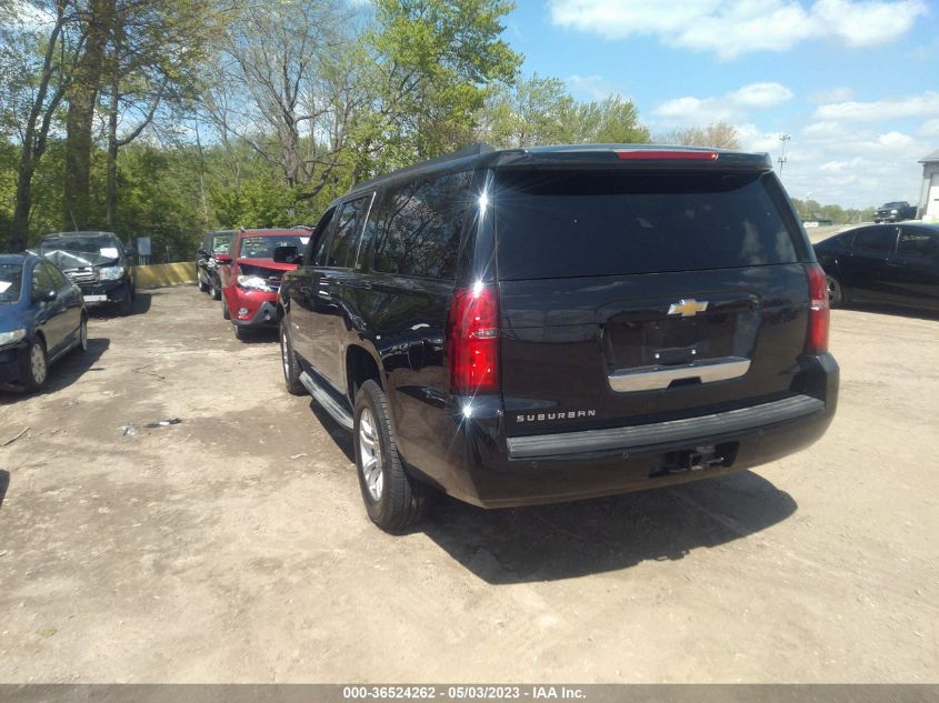 2015 CHEVROLET SUBURBAN LT - 1GNSCJKC2FR159563