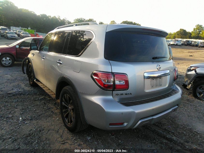 2017 NISSAN ARMADA PLATINUM - JN8AY2ND7H9003140