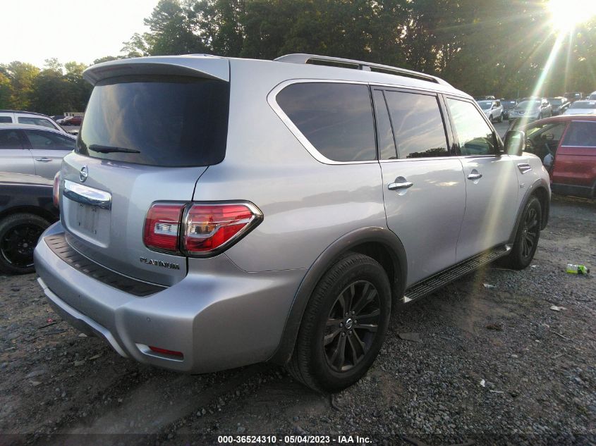 2017 NISSAN ARMADA PLATINUM - JN8AY2ND7H9003140