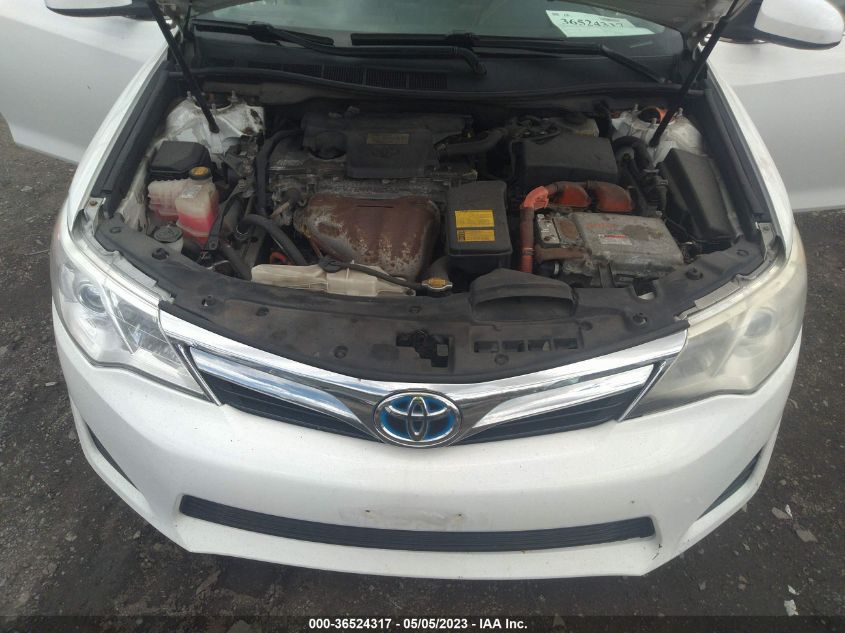 2014 TOYOTA CAMRY HYBRID LE/XLE/SE LIMITED EDITION - 4T1BD1FK2EU121975