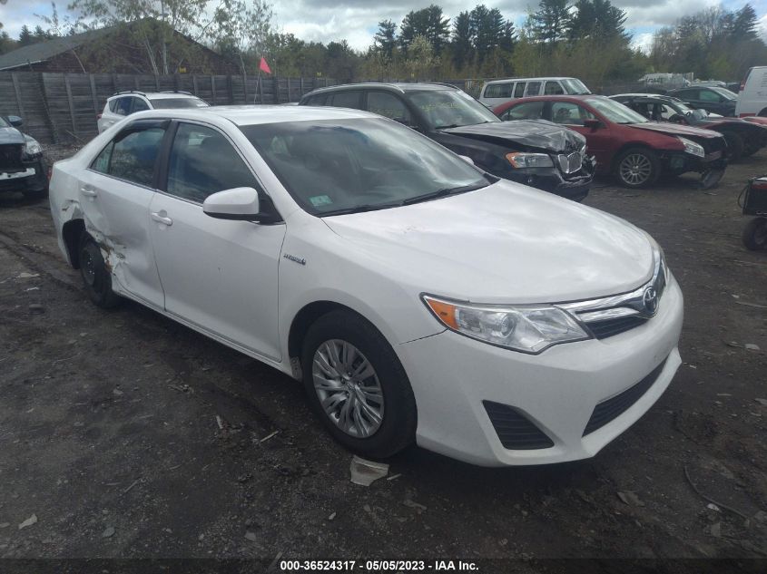 2014 TOYOTA CAMRY HYBRID LE/XLE/SE LIMITED EDITION - 4T1BD1FK2EU121975