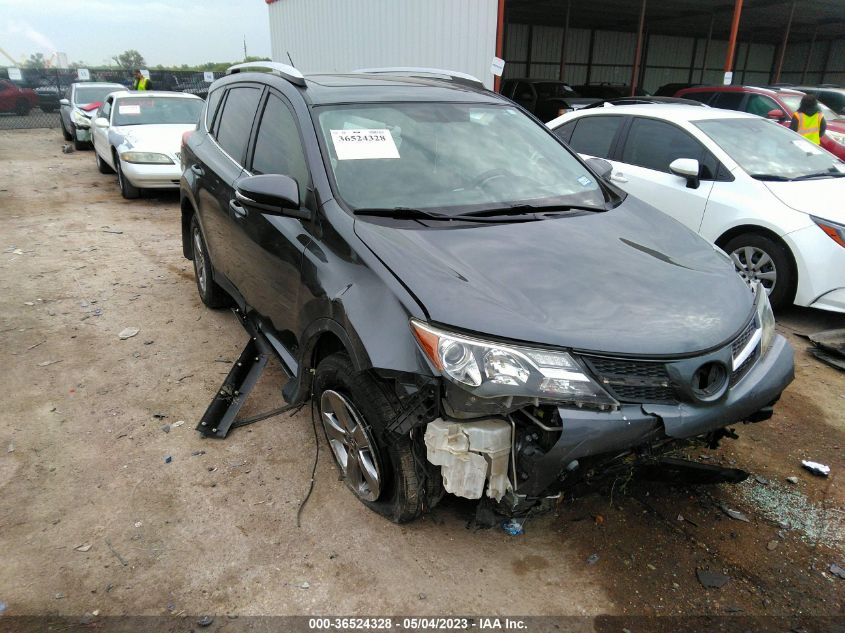 2015 TOYOTA RAV4 XLE - JTMWFREV6FD079953