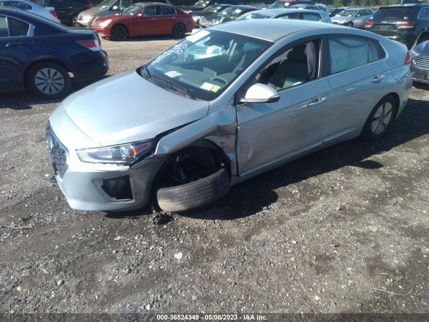 2022 HYUNDAI IONIQ HYBRID SE - KMHC75LCXNU270862