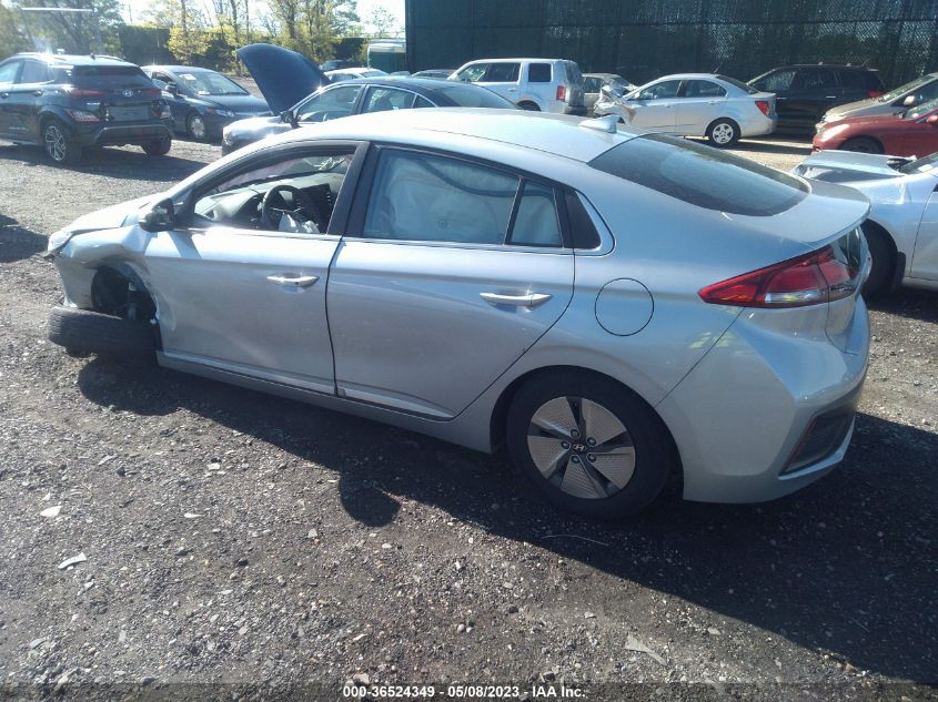 2022 HYUNDAI IONIQ HYBRID SE - KMHC75LCXNU270862
