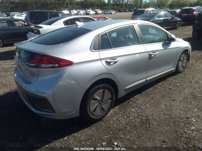 2022 HYUNDAI IONIQ HYBRID SE - KMHC75LCXNU270862