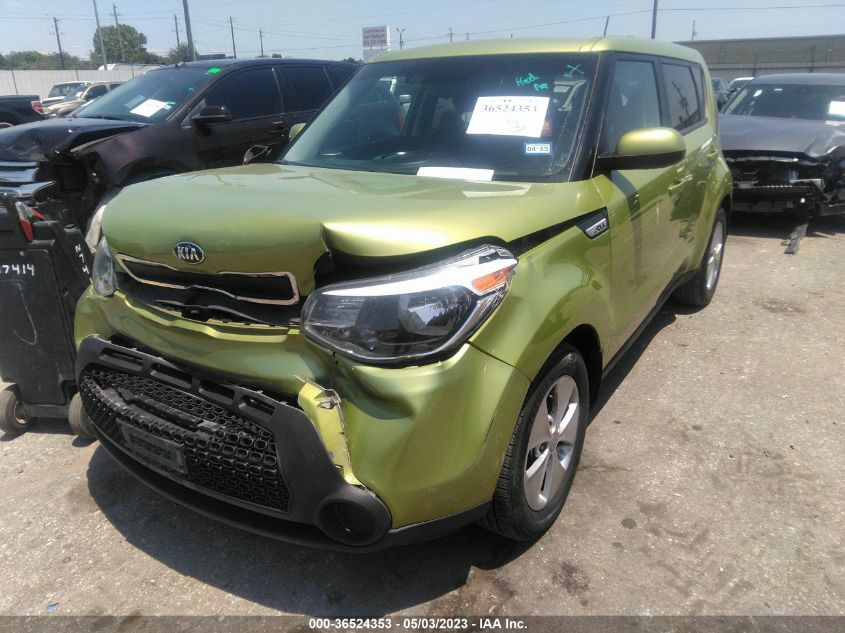 2015 KIA SOUL BASE - KNDJN2A23F7758366