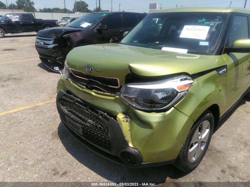 2015 KIA SOUL BASE - KNDJN2A23F7758366