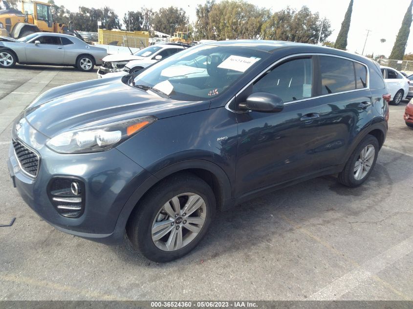 2018 KIA SPORTAGE LX - KNDPMCACXJ7349172