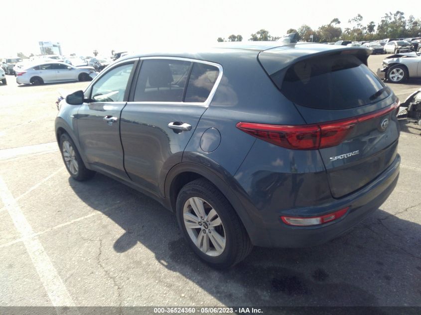 2018 KIA SPORTAGE LX - KNDPMCACXJ7349172