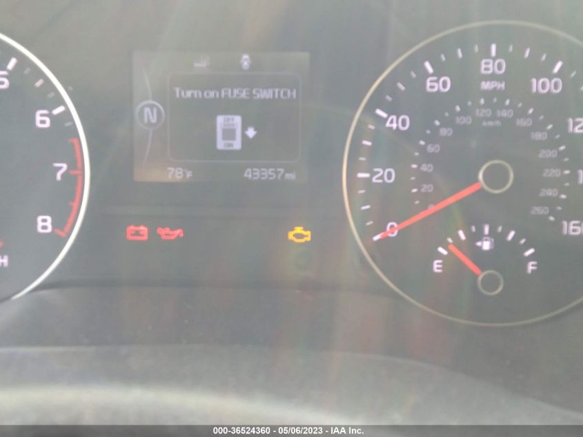 2018 KIA SPORTAGE LX - KNDPMCACXJ7349172