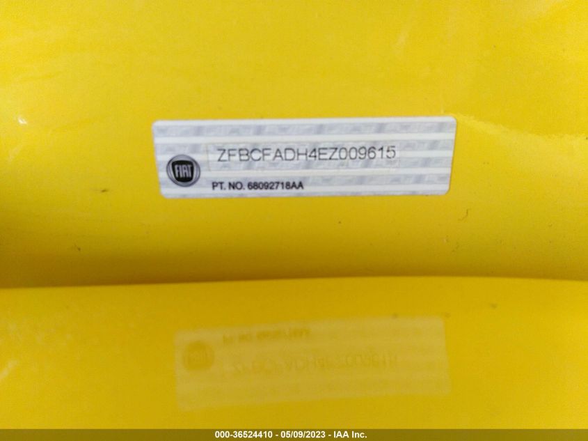 2014 FIAT 500L TREKKING - ZFBCFADH4EZ009615