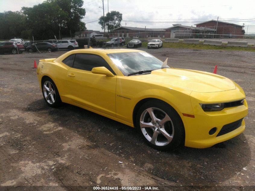 2015 CHEVROLET CAMARO LT - 2G1FD1E35F9255273