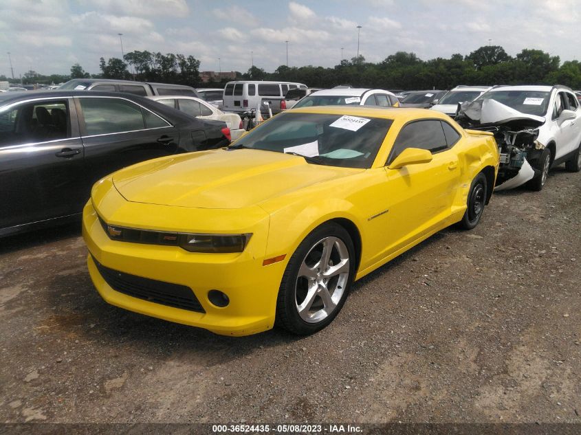 2015 CHEVROLET CAMARO LT - 2G1FD1E35F9255273