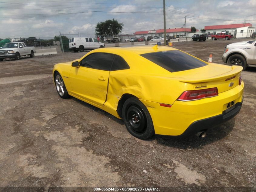 2015 CHEVROLET CAMARO LT - 2G1FD1E35F9255273