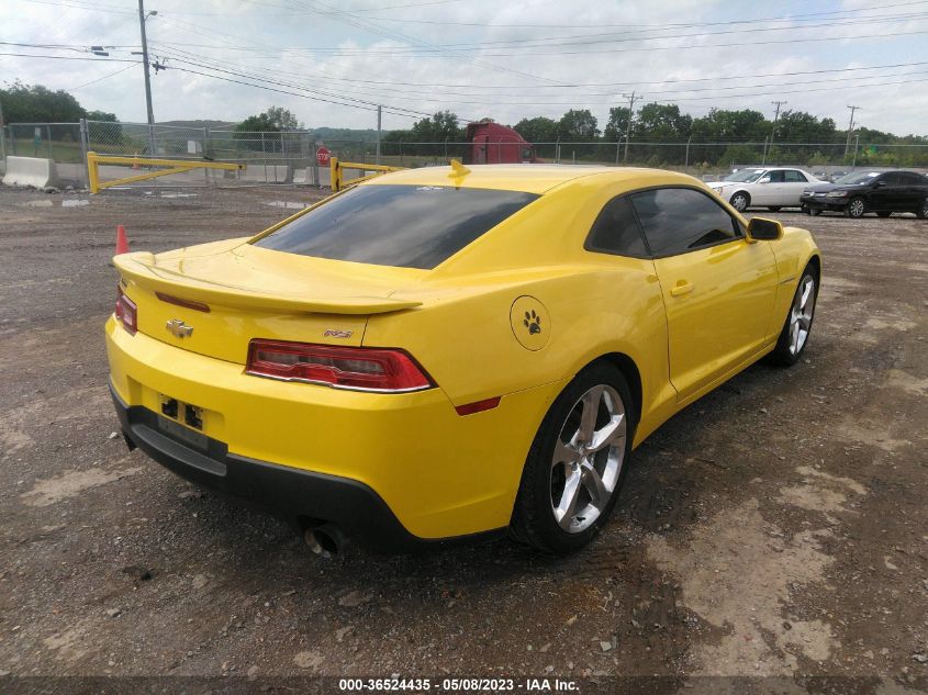 2015 CHEVROLET CAMARO LT - 2G1FD1E35F9255273