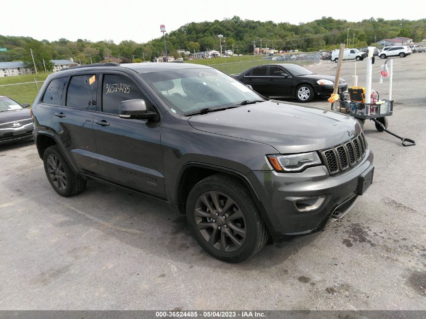 2016 JEEP GRAND CHEROKEE LIMITED 75TH ANNIVERSARY - 1C4RJFBG2GC377505