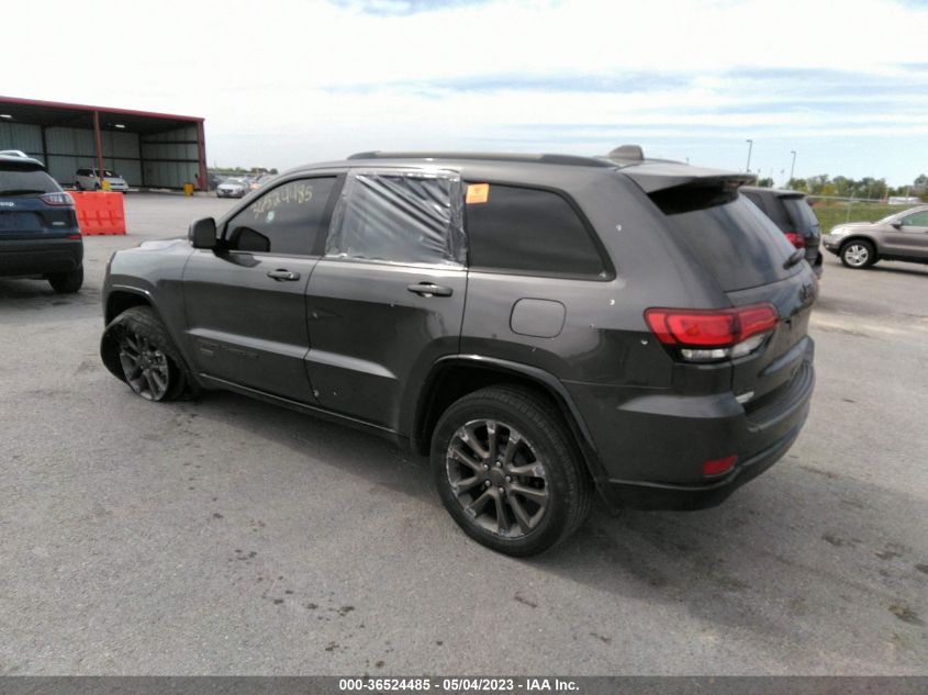 2016 JEEP GRAND CHEROKEE LIMITED 75TH ANNIVERSARY - 1C4RJFBG2GC377505