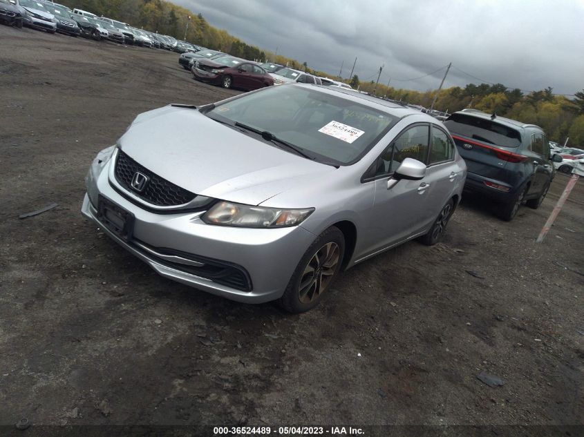 2013 HONDA CIVIC SDN EX - 2HGFB2F8XDH511425