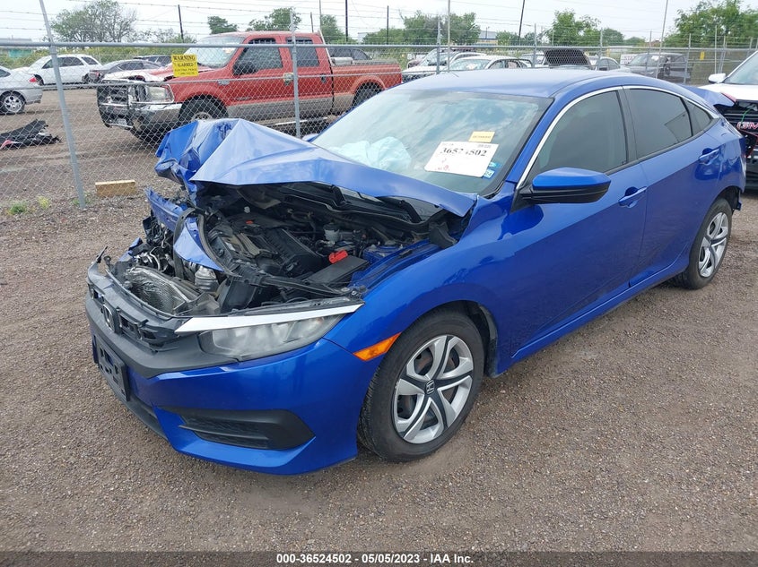 VIN 19XFC2F51JE041696 2018 HONDA CIVIC SEDAN LX