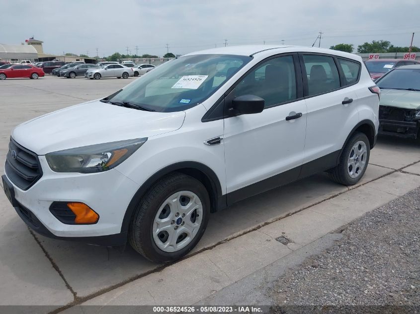 2018 FORD ESCAPE S - 1FMCU0F70JUB41923