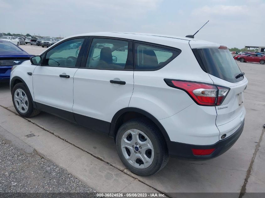 2018 FORD ESCAPE S - 1FMCU0F70JUB41923