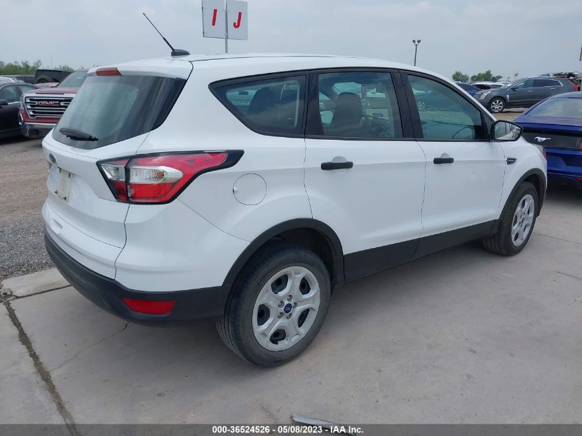 2018 FORD ESCAPE S - 1FMCU0F70JUB41923