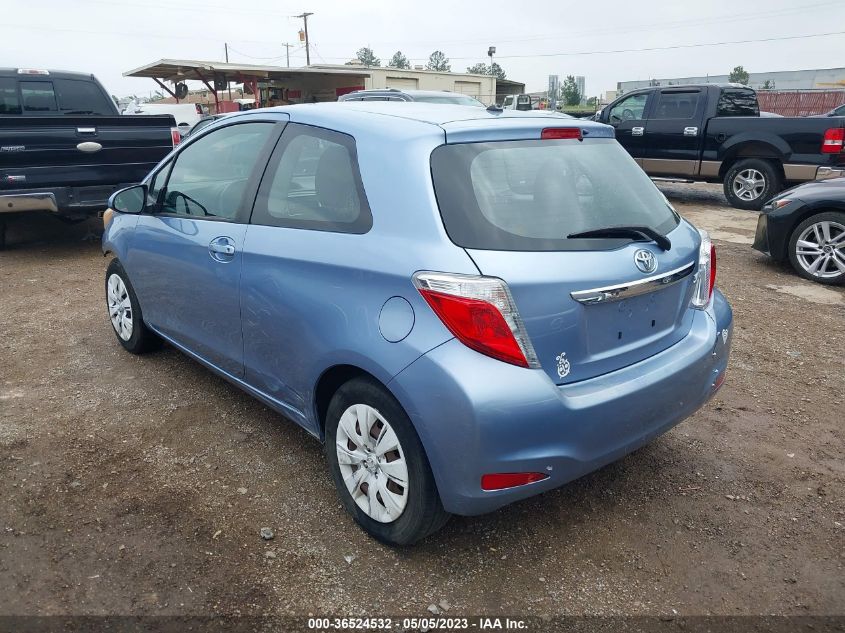 2014 TOYOTA YARIS L/LE - VNKJTUD34EA006397