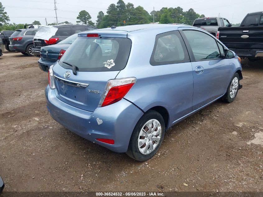 2014 TOYOTA YARIS L/LE - VNKJTUD34EA006397