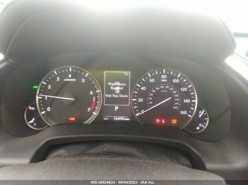 2022 LEXUS RX RX 350 - 2T2HZMDA3NC325530