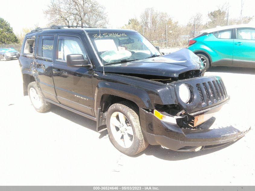 2013 JEEP PATRIOT LATITUDE - 1C4NJRFB4DD280651