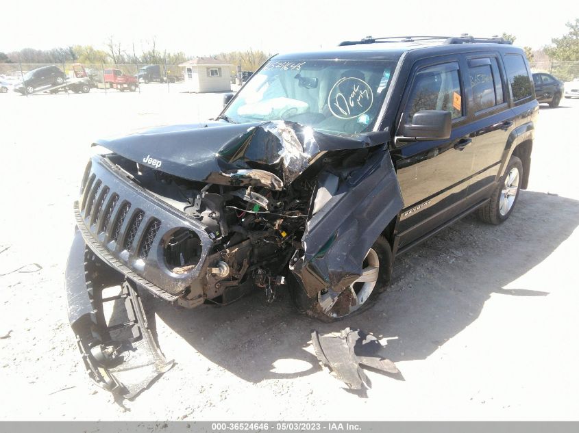 2013 JEEP PATRIOT LATITUDE - 1C4NJRFB4DD280651