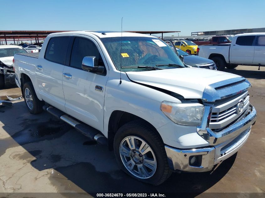 2015 TOYOTA TUNDRA 4WD TRUCK PLATINUM/1794 - 5TFAW5F12FX489243
