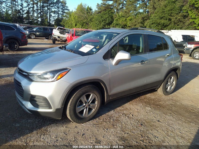 2020 CHEVROLET TRAX LT - KL7CJLSB2LB010545