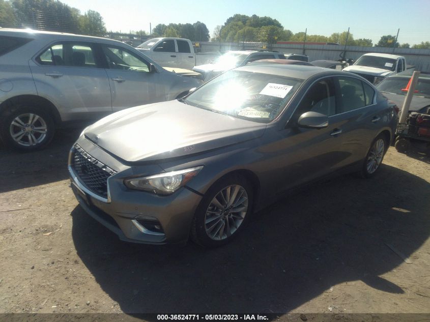 2021 INFINITI Q50 3.0T LUXE - JN1EV7BR3MM755799