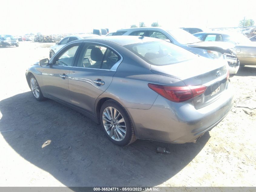 2021 INFINITI Q50 3.0T LUXE - JN1EV7BR3MM755799