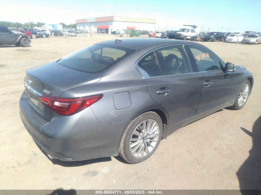 2021 INFINITI Q50 3.0T LUXE - JN1EV7BR3MM755799
