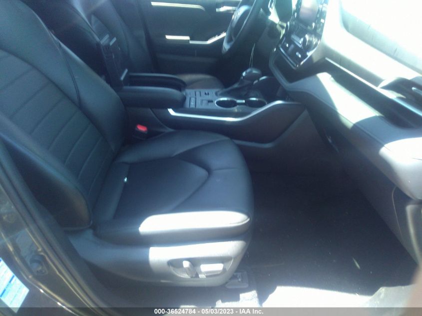2022 TOYOTA HIGHLANDER XLE - 5TDGZRBH6NS232019