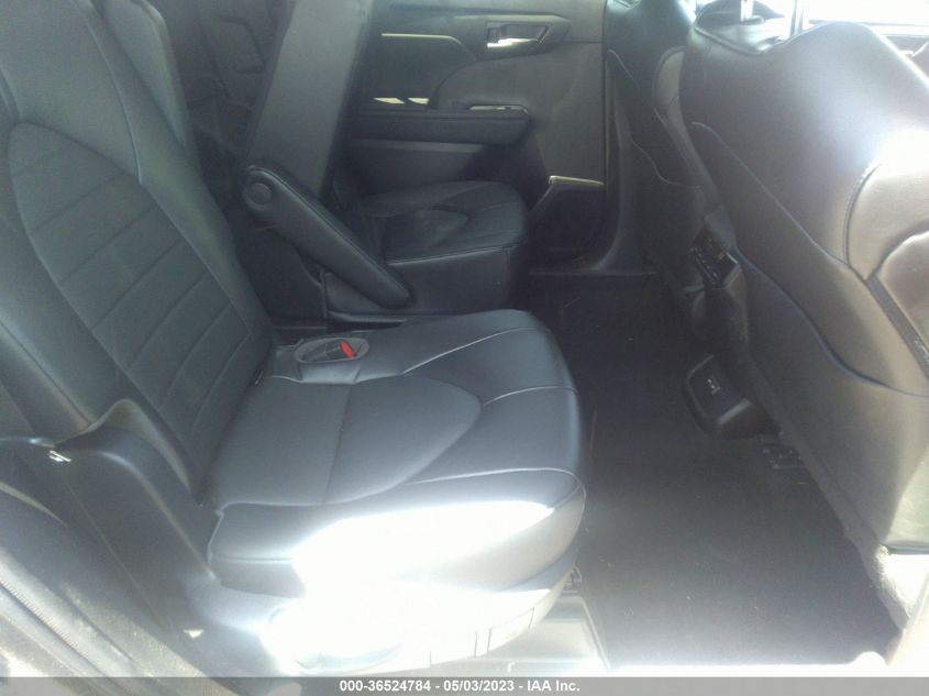 2022 TOYOTA HIGHLANDER XLE - 5TDGZRBH6NS232019